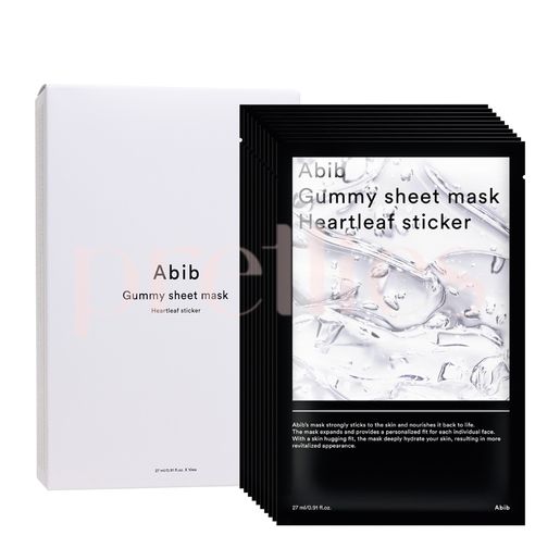 Abib Gummy Sheet Mask - Heartleaf Sticker (10 Sheet/Box) RandomVer — authentic Hong Kong health & beauty