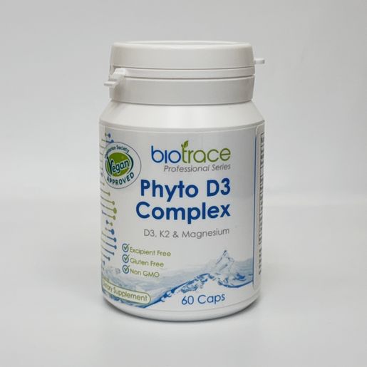 biotrace Vegetarian Complex Phyto D3 + K2 + Magnesium (60 capsules) — authentic Hong Kong health & beauty