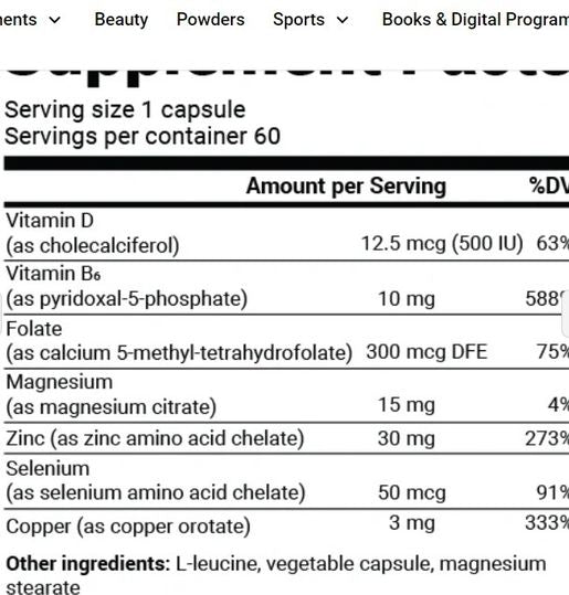 Dr.Berg Zinc with Magnesium, Vitamin D3 and Selenium – 30 mg of Zinc Parallel Import — authentic Hong Kong health & beauty
