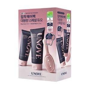 UNOVE Deep Damage Repair Hair Mask 1+1(Tender Bloom/Warm petals+ Hair Brush)set [Parallel Imports] — authentic Hong Kong health & beauty