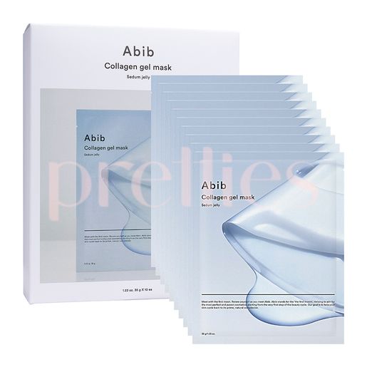 Abib Collagen Gel Mask - Sedum Jelly (10 Sheet/Box) (Random Version) — authentic Hong Kong health & beauty