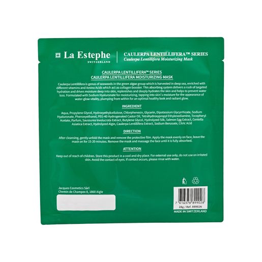 La Estephe 增量版深海綠魚子精萃水凝保濕面膜 20片裝 () — authentic Hong Kong health & beauty