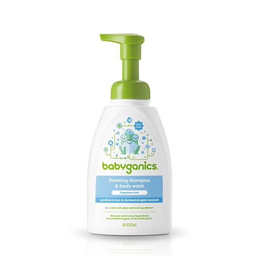 babyganics [Dealer Goods] Shampoo & Body Wash - Unscented 473ml — authentic Hong Kong health & beauty