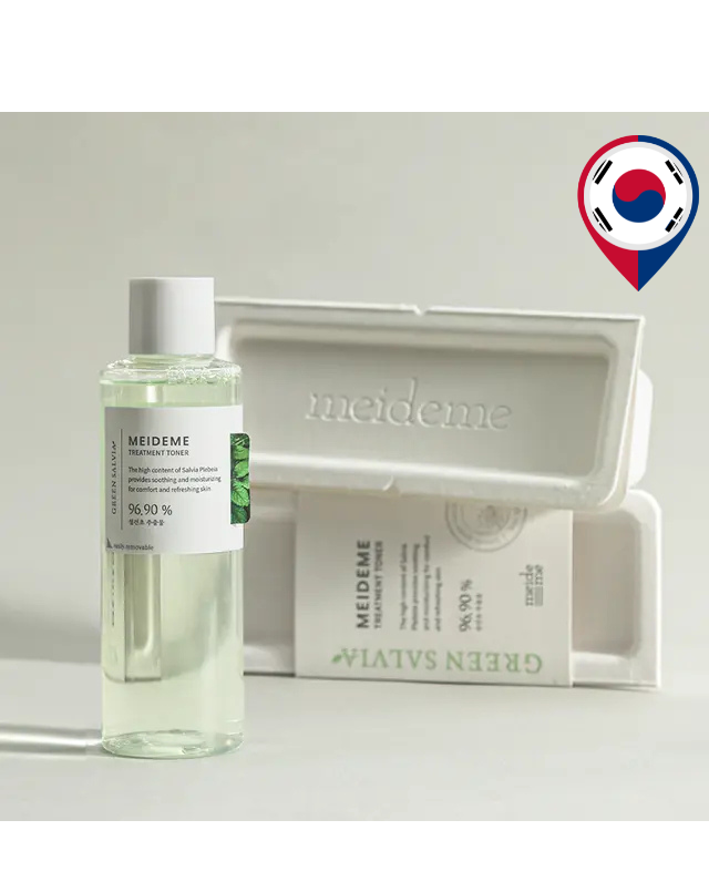 meideme MEIDEME Green Salvia Treatment Toner메이드미Pore Clearing,Soothes Sensitive Skin/Korea/From Farm to Face — authentic Hong Kong health & beauty