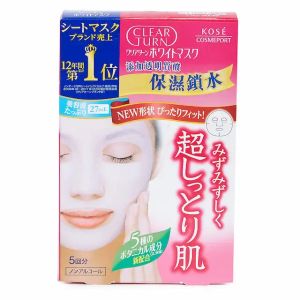 KOSÉ Clear Turn White Hyaluronic Acid Mask — authentic Hong Kong health & beauty