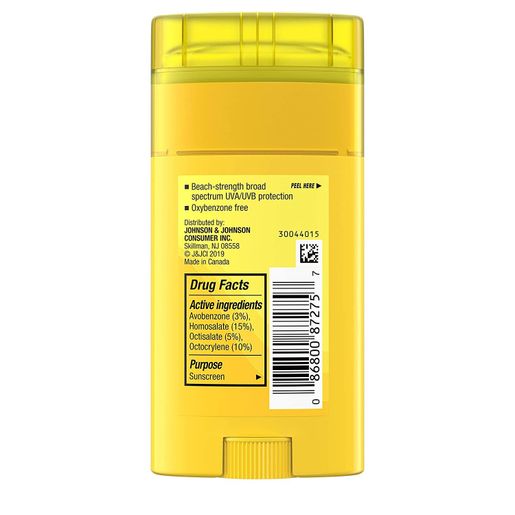 Neutrogena Beach Defense Water-Resistant Body Sunscreen Stick with Broad Spectrum SPF 50+ 42 g (New and Old Pac — authentic Hong Kong health & beauty