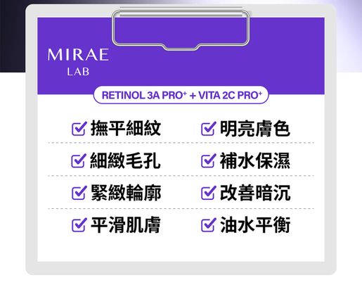 未來美 New Upgraded PRO+ Day C Night A★(3A Resurfacing & Firming Serum + 2C Brightening & Spot-Corr — authentic Hong Kong health & beauty