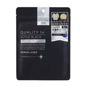 QUALITY FIRST Derma Laser Mask - Super Black (7pcs) — authentic Hong Kong health & beauty