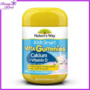 Kids Smart Vita Gummies Calcium + Vitamin D 60 Gummies [Parallel Goods]