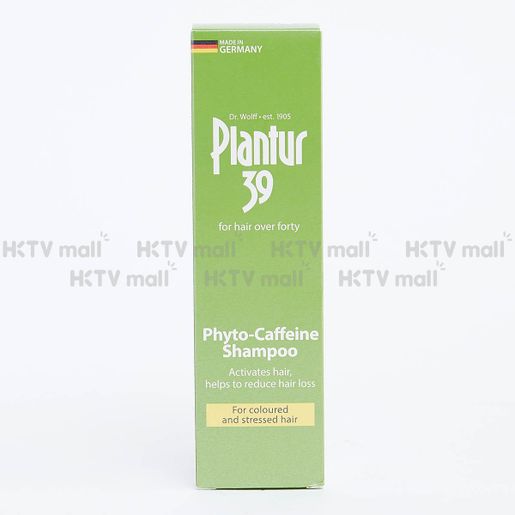 Plantur 39 Phyto-Caffeine Shampoo for Coloured and Stressed Hair - Prevents and reduces hair loss (Random Deliv — authentic Hong Kong health & beauty