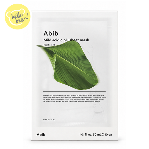 Abib Heartleaf Sticker Sheet Mask (30ml x 10pcs) (Parallel import-Random Package) — authentic Hong Kong health & beauty