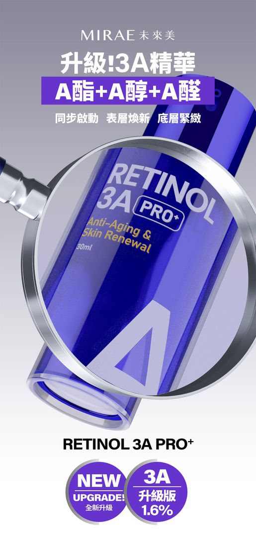 未來美 New Upgraded PRO+ Day C Night A★(3A Resurfacing & Firming Serum + 2C Brightening & Spot-Corr — authentic Hong Kong health & beauty