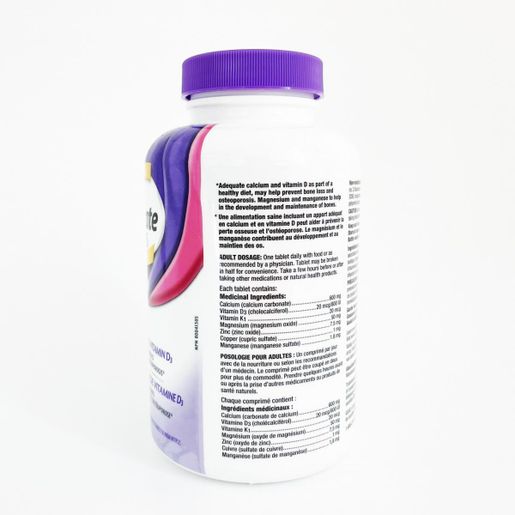 佳存 Plus Bone Health Ca 600mg&D3 800 IU+Minerals 176's[Parallel Goods] — authentic Hong Kong health & beauty