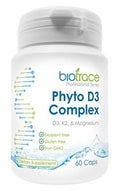 biotrace Vegetarian Complex Phyto D3 + K2 + Magnesium (60 capsules) — authentic Hong Kong health & beauty