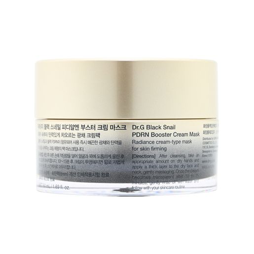 DR. G Black Snail PDRN Booster Cream Mask(50ml)(packaging versions ship randomly) — authentic Hong Kong health & beauty