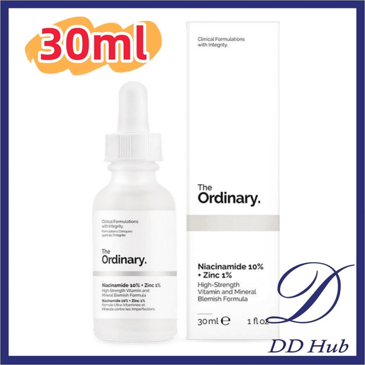 The Ordinary Niacinamide 10% + Zinc 1% 30ml Random version — authentic Hong Kong health & beauty