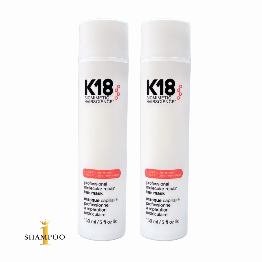 K18 Leave-in Molecular Repair Hair Mask (DUO pack) 150ml x 2 — authentic Hong Kong health & beauty