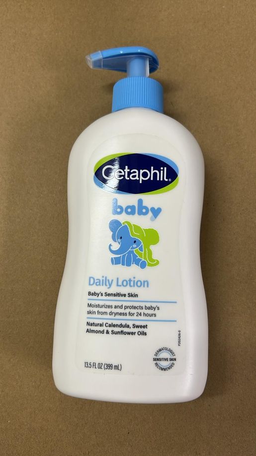 舒特膚 Cetaphil Baby Daily Lotion with Organic Calendula 399ml (13.5 FL OZ) — authentic Hong Kong health & beauty