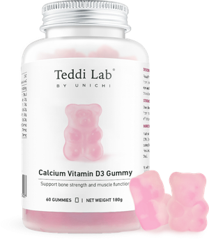 Unichi Unichi Calcium Vitamin D3 Gummy 60pcs — authentic Hong Kong health & beauty
