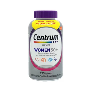 善存 275 capsules Centrum Silver for Women 50+ EXP:07.2027 or 01.2028 Parallel imports — authentic Hong Kong health & beauty